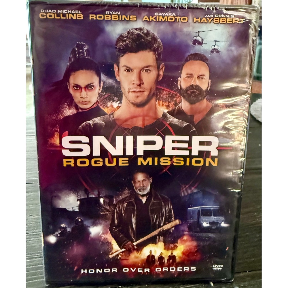 Sony Sniper Rogue Mission DVD New Sealed Action Thriller Movie Dennis Haysbert